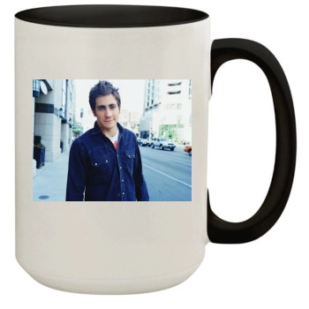 Jake Gyllenhaal 15oz Colored Inner & Handle Mug