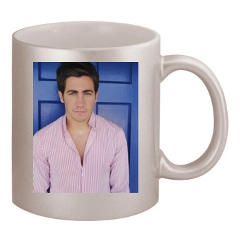 Jake Gyllenhaal 11oz Metallic Silver Mug