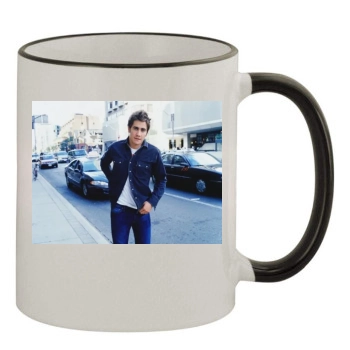 Jake Gyllenhaal 11oz Colored Rim & Handle Mug