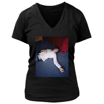 Jake Gyllenhaal Women's Deep V-Neck TShirt