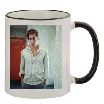 Jake Gyllenhaal 11oz Colored Rim & Handle Mug