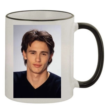 James Franco 11oz Colored Rim & Handle Mug