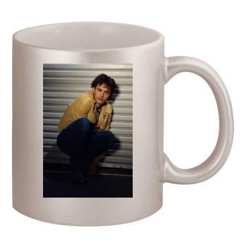 James Franco 11oz Metallic Silver Mug