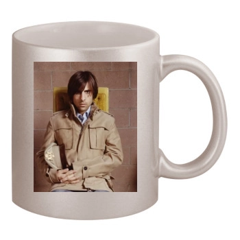 Jason Schwartzman 11oz Metallic Silver Mug