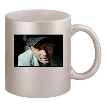 Jude Law 11oz Metallic Silver Mug