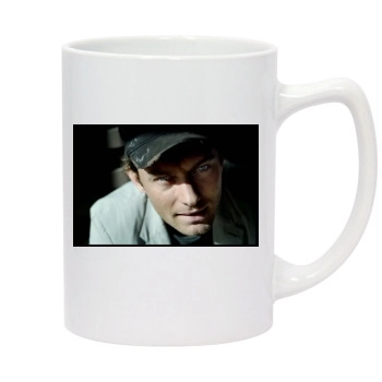 Jude Law 14oz White Statesman Mug