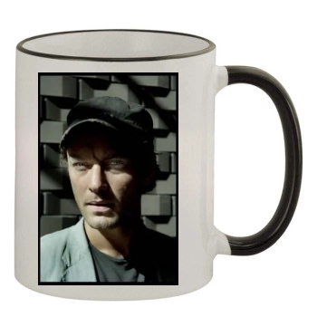 Jude Law 11oz Colored Rim & Handle Mug