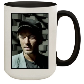 Jude Law 15oz Colored Inner & Handle Mug