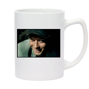 Jude Law 14oz White Statesman Mug