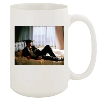 Justin Theroux 15oz White Mug