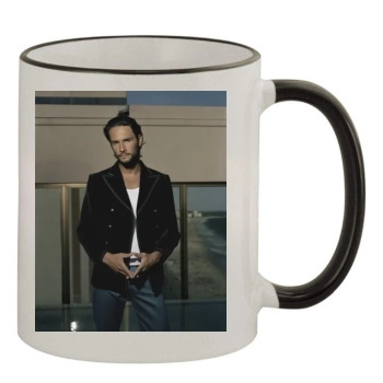 Rodrigo Santoro 11oz Colored Rim & Handle Mug