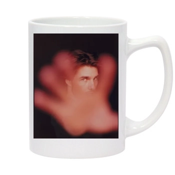 Tom Cruise 14oz White Statesman Mug