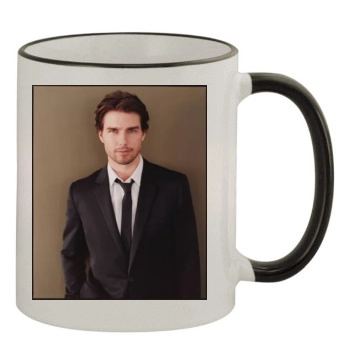 Tom Cruise 11oz Colored Rim & Handle Mug