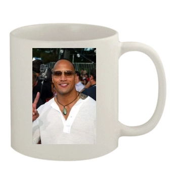 Dwayne Johnson 11oz White Mug