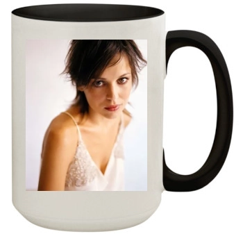 Elena Anaya 15oz Colored Inner & Handle Mug