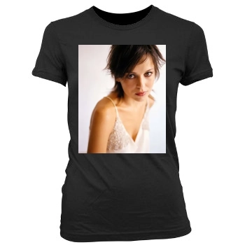 Elena Anaya Women's Junior Cut Crewneck T-Shirt