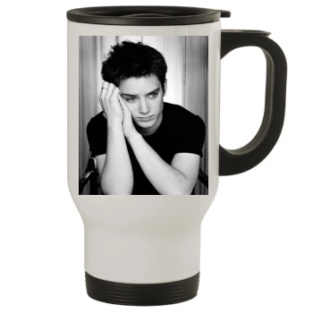 Elijah Wood Stainless Steel Travel Mug