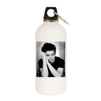 Elijah Wood White Water Bottle With Carabiner