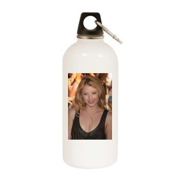 Elisabeth Harnois White Water Bottle With Carabiner