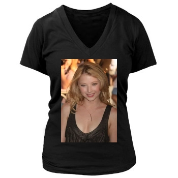 Elisabeth Harnois Women's Deep V-Neck TShirt