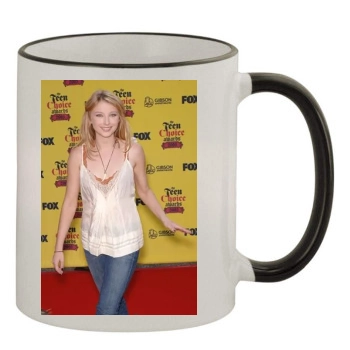 Elisabeth Harnois 11oz Colored Rim & Handle Mug