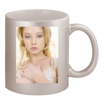 Elisabeth Harnois 11oz Metallic Silver Mug