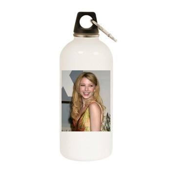 Elisabeth Harnois White Water Bottle With Carabiner