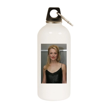 Elisabeth Rohm White Water Bottle With Carabiner