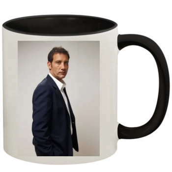 Clive Owen 11oz Colored Inner & Handle Mug