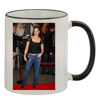 Elisabeth Shue 11oz Colored Rim & Handle Mug