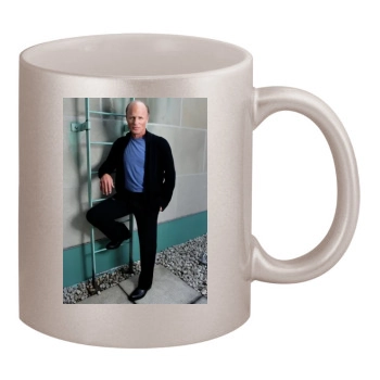 Ed Harris 11oz Metallic Silver Mug