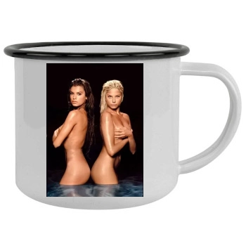 Elisabetta Canalis Camping Mug