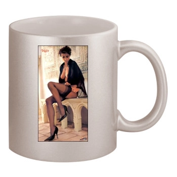 Elisabetta Canalis 11oz Metallic Silver Mug