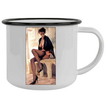 Elisabetta Canalis Camping Mug