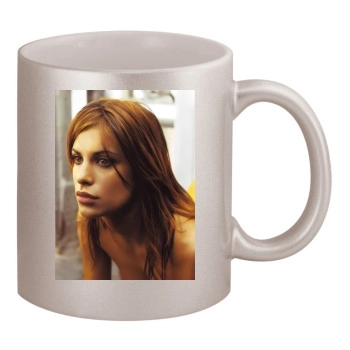 Elisabetta Canalis 11oz Metallic Silver Mug