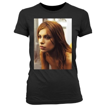 Elisabetta Canalis Women's Junior Cut Crewneck T-Shirt