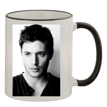 Jensen Ackles 11oz Colored Rim & Handle Mug