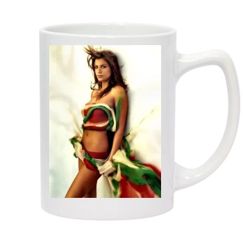 Elisabetta Canalis 14oz White Statesman Mug