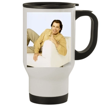 John Travolta Stainless Steel Travel Mug