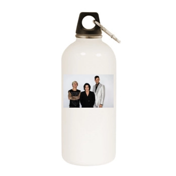 Placebo White Water Bottle With Carabiner