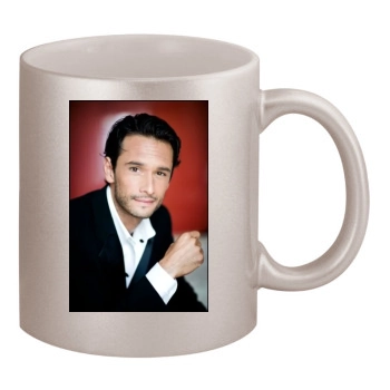 Rodrigo Santoro 11oz Metallic Silver Mug