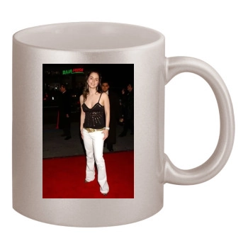 Eliza Dushku 11oz Metallic Silver Mug