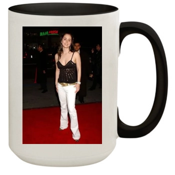 Eliza Dushku 15oz Colored Inner & Handle Mug