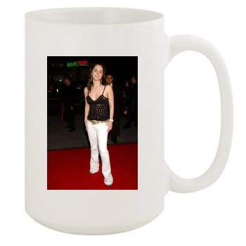 Eliza Dushku 15oz White Mug