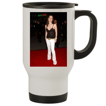 Eliza Dushku Stainless Steel Travel Mug