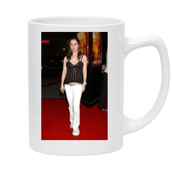 Eliza Dushku 14oz White Statesman Mug