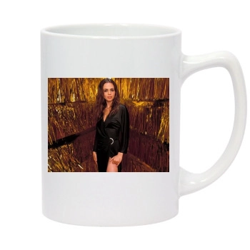 Eliza Dushku 14oz White Statesman Mug