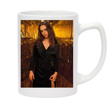 Eliza Dushku 14oz White Statesman Mug