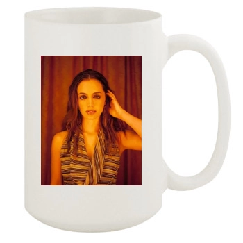 Eliza Dushku 15oz White Mug