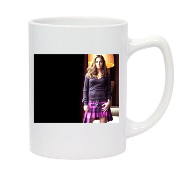 Eliza Dushku 14oz White Statesman Mug